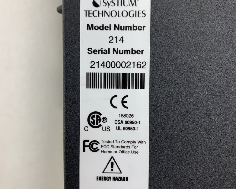 Toshiba Strata Messaging LUCA-STR-MSG-R2 Systium 214 Tested No OS No HDD