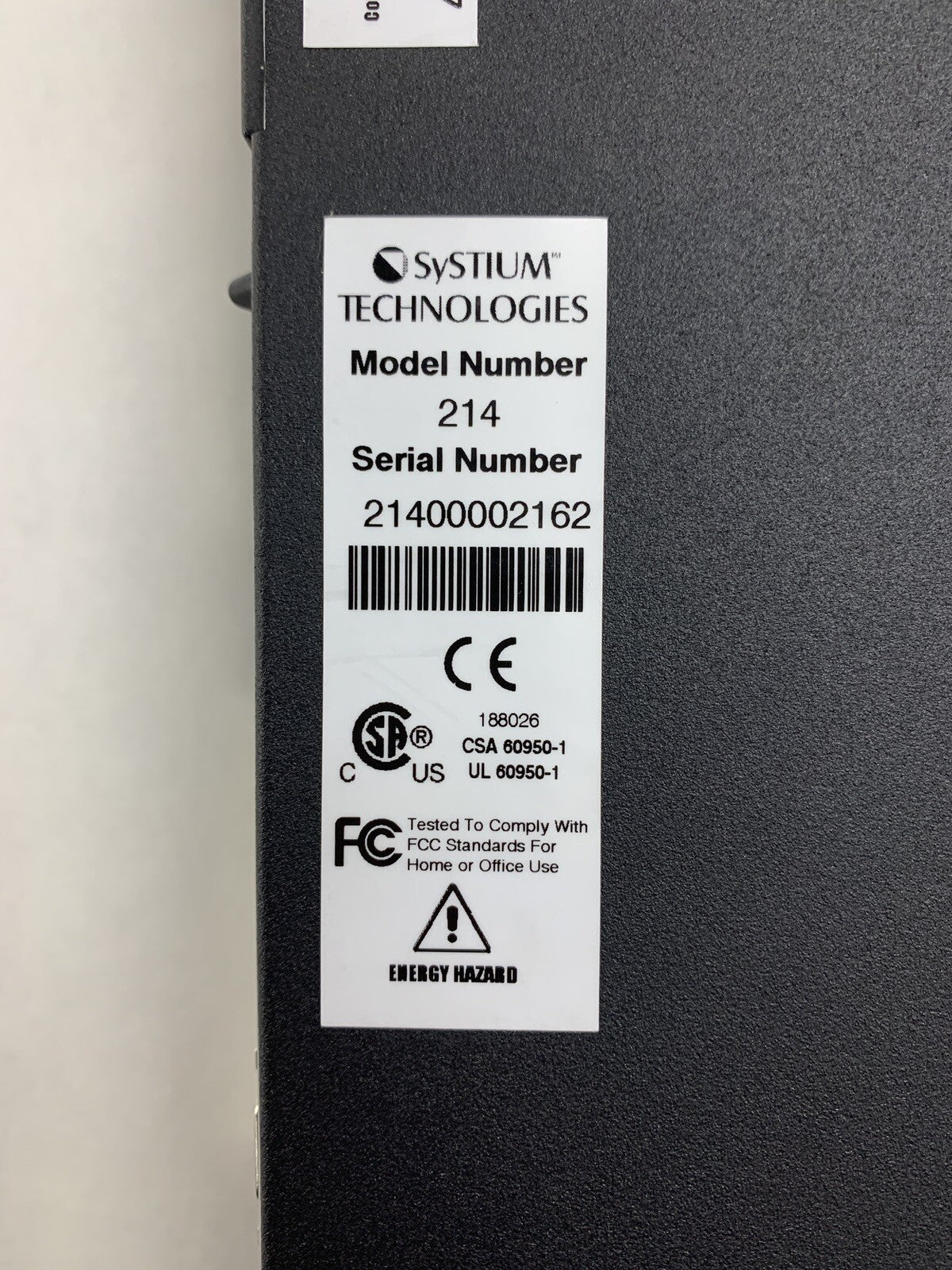 Toshiba Strata Messaging LUCA-STR-MSG-R2 Systium 214 Tested No OS No HDD