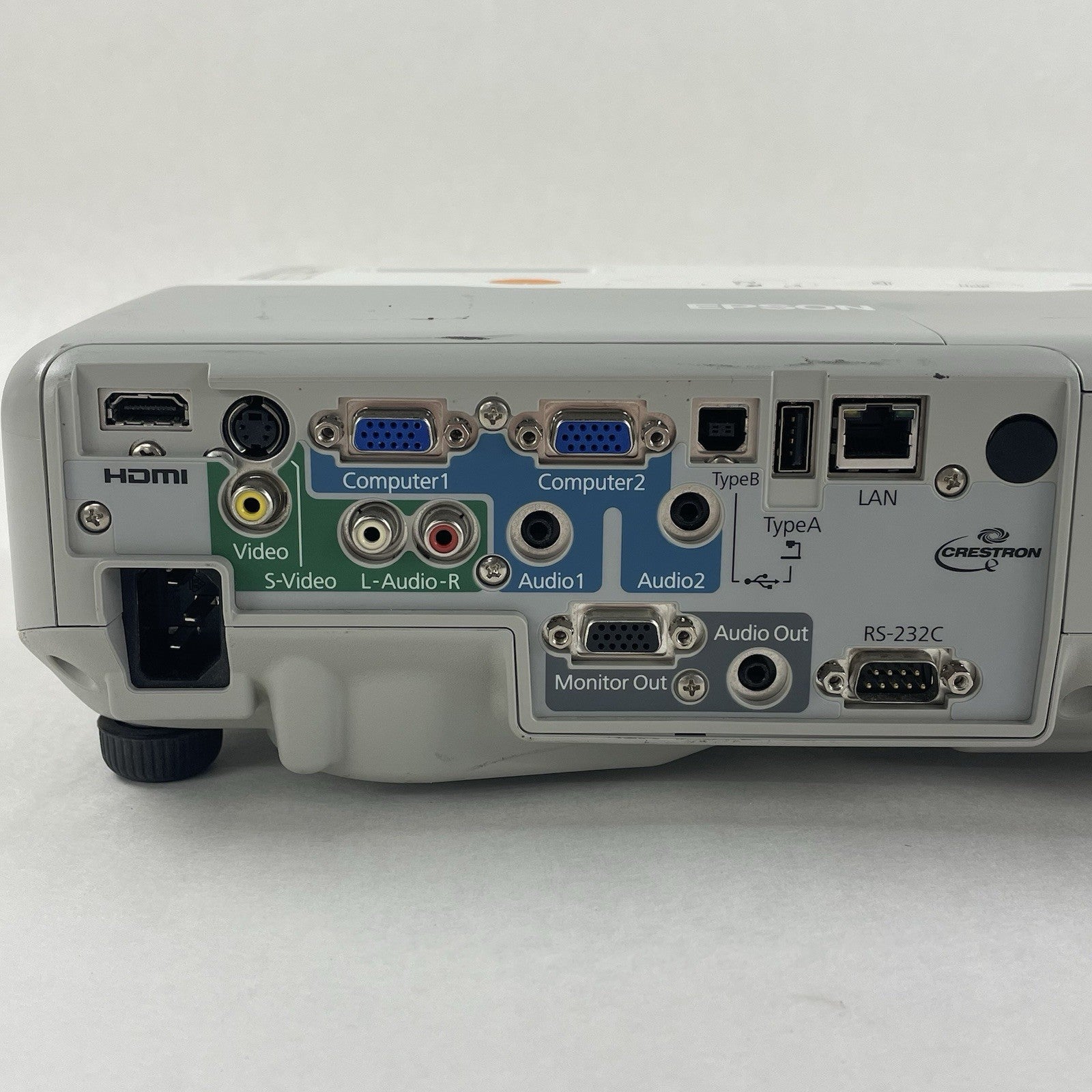 Epson H382F LCD Lamp Projector No Lamp No Remote- Parts or Repair