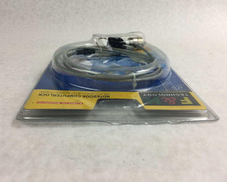 F & K Technology Notebook Computer Cable Key Lock (Lot of 5)