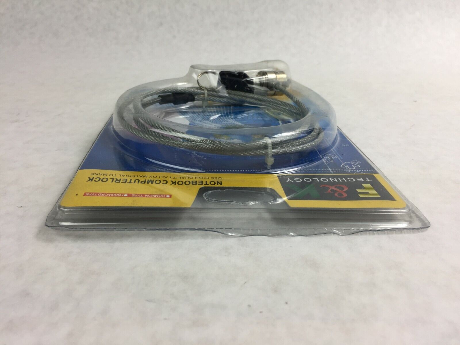F & K Technology Notebook Computer Cable Key Lock (Lot of 5)