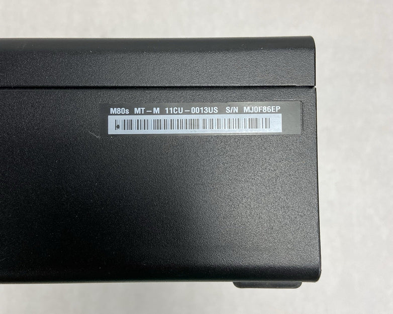 Lenovo ThinkCentre M80s SFF Intel Core i7-10700 2.9GHz 16GB RAM No HDD No OS