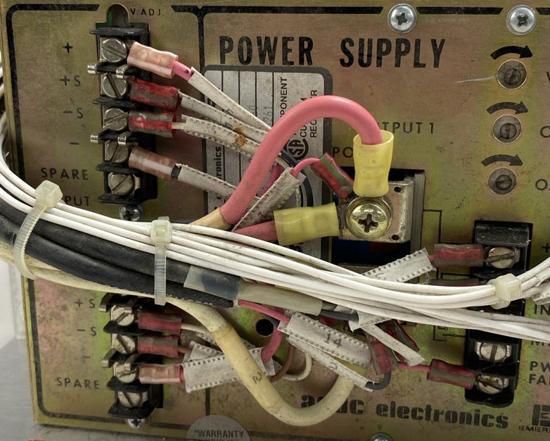 Westinghouse 1661D89G03 115VAC Industrial Power Supply Assembly -Parts or Repair