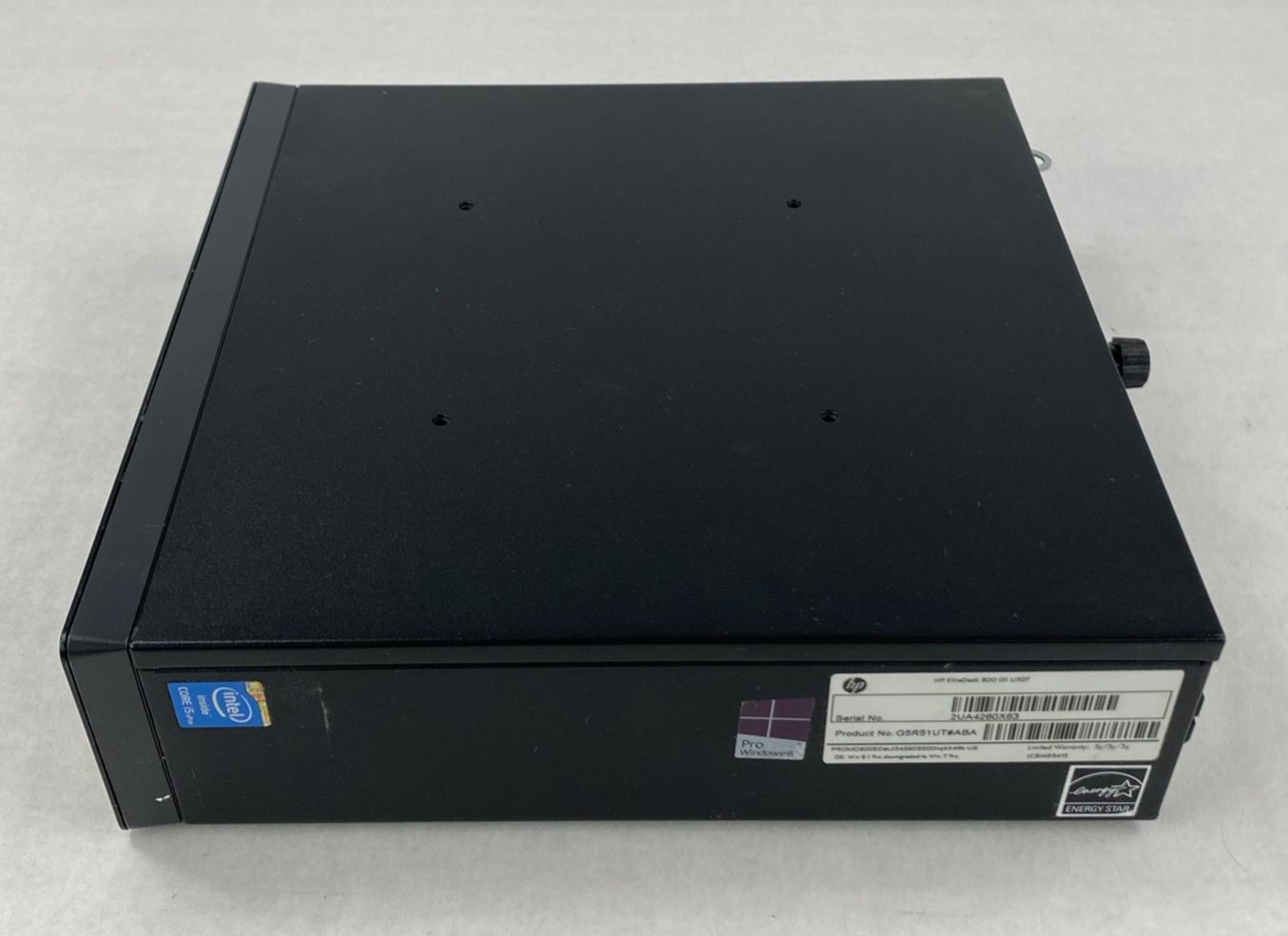 HP EliteDesk 800 G1 USFF Intel Core i5-4590S 3.00GHz 8GB RAM No HDD No OS