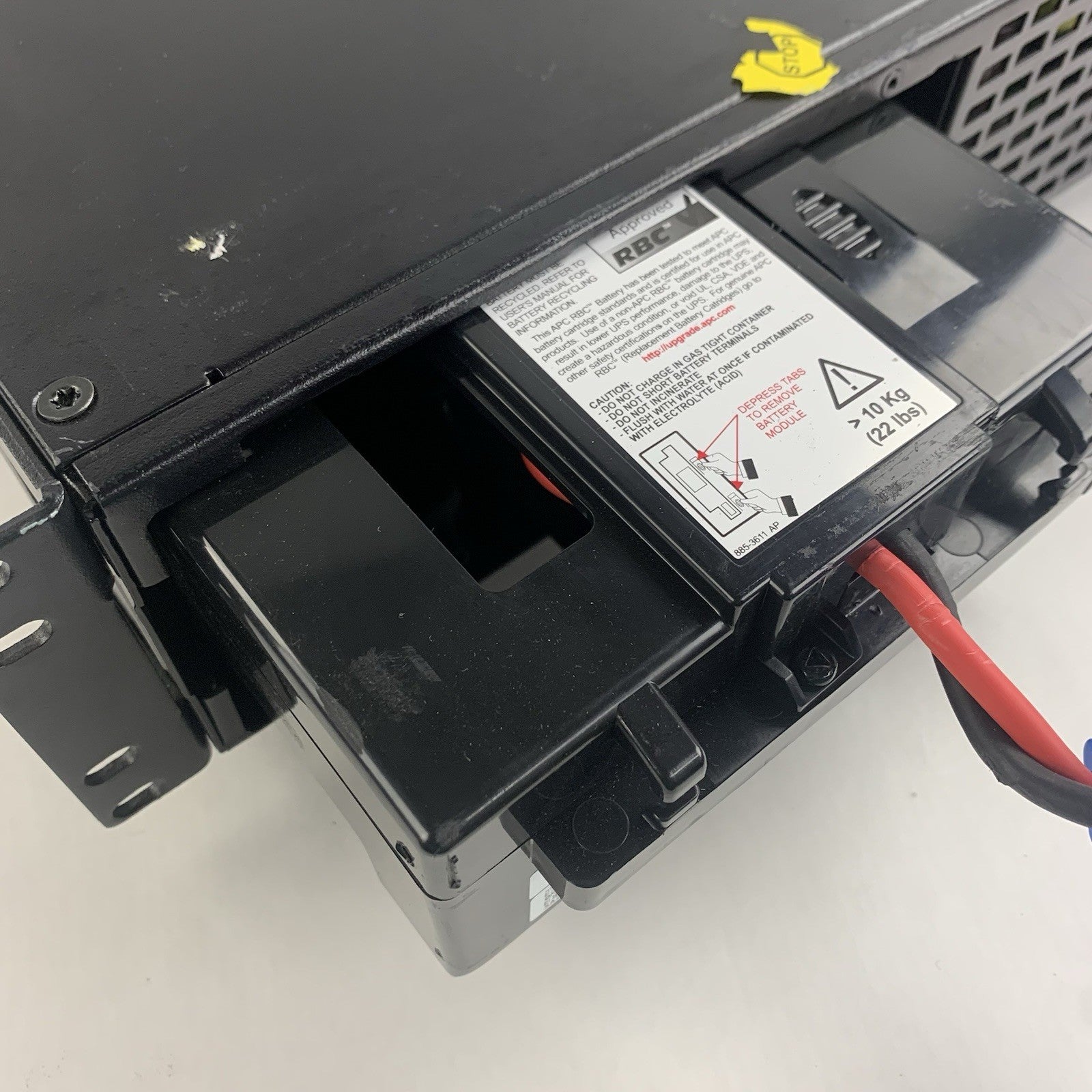 APC SMX1500RM2UC SmartUPS LCD 1500va Tested w/ rack ears No Batteries/Faceplate5