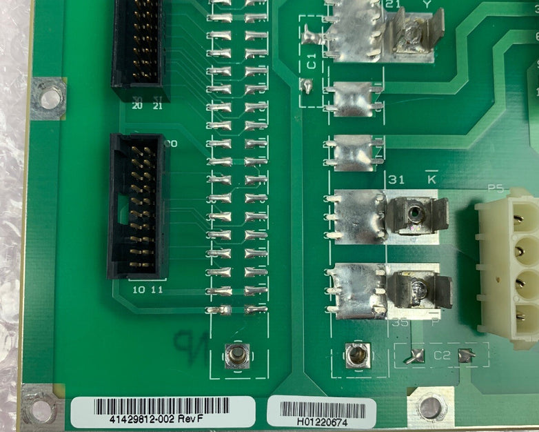 BU AC Control Backplane 41429812-002 Rev F H01220674