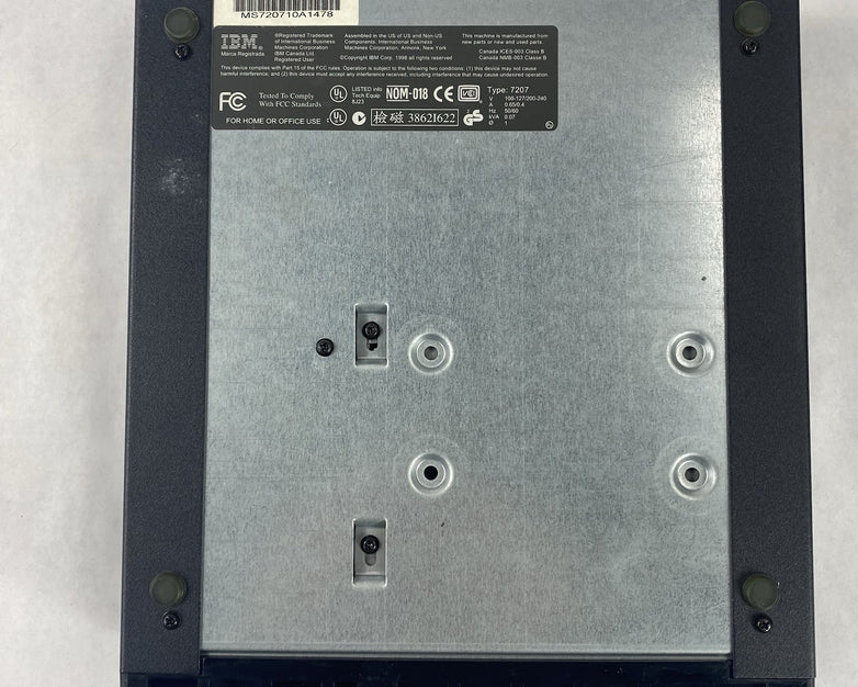 IBM 7207-122 SCSI External Drive Power Tested