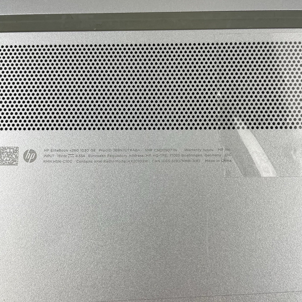 HP EliteBook x360 1030 G8 13.3" i7-1185G7 3.0GHz 16GB RAM No SSD/AC/OS/Batt-READ13