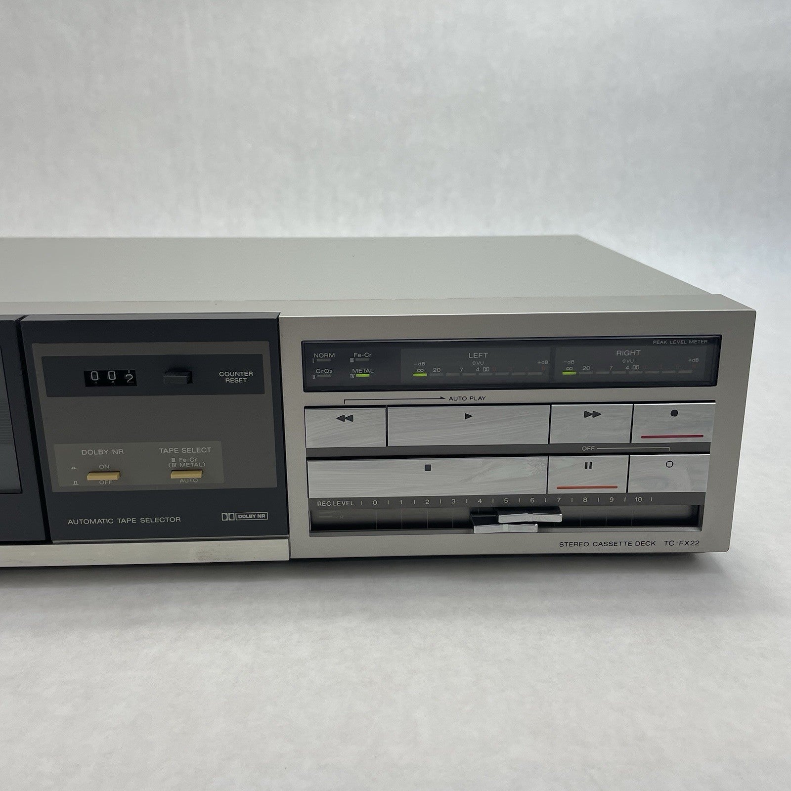 Sony TC-FX22 Tape Recorder Cassette Tape Player Tested For Parts2