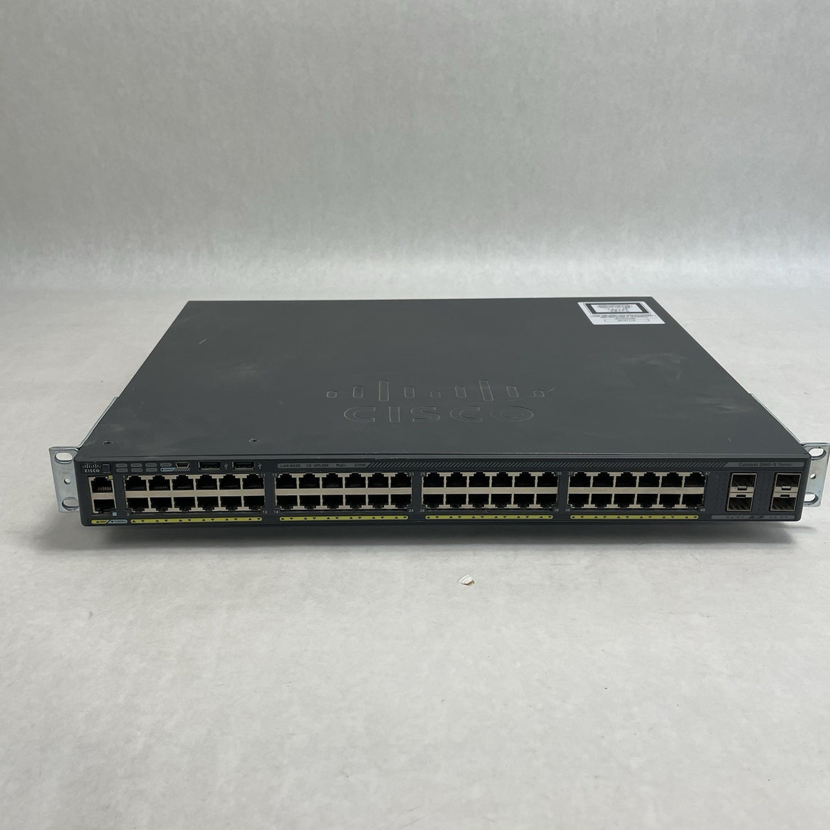 Cisco WS-C2960X-48LPS-L V04 48 Port Ethernet Gigabit PoE+ Switch Tested & Reset1
