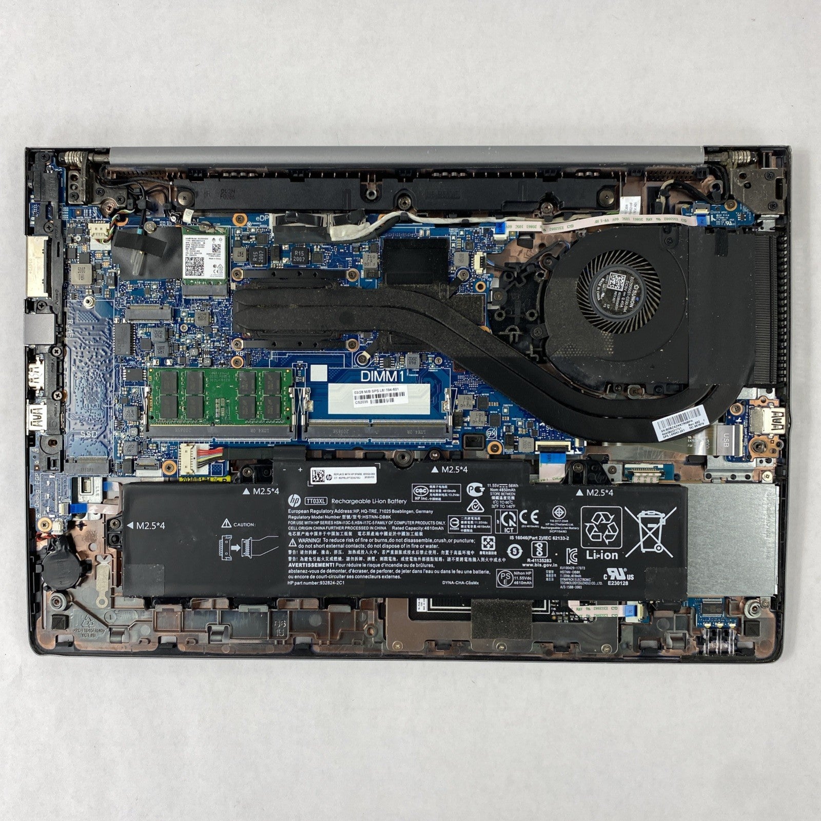 HP ZBook 15u G6 15.6" Touch Core i7-8565U 1.80 GHz 16 GB RAM No HDD No OS