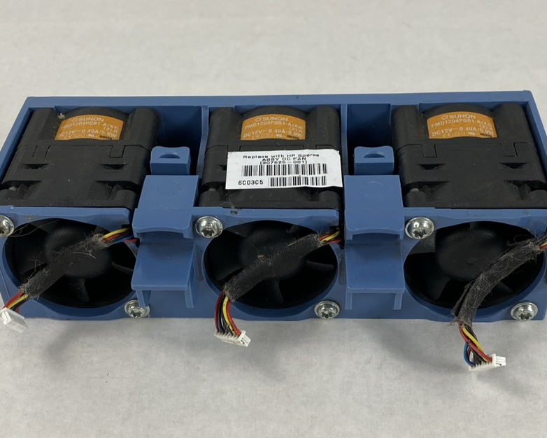 HP 307525-001 ProLiant DL360 G3 G4 Triple Fan Assembly Untested