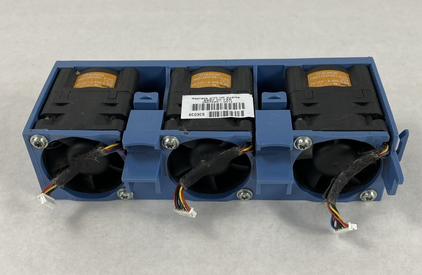HP 307525-001 ProLiant DL360 G3 G4 Triple Fan Assembly Untested