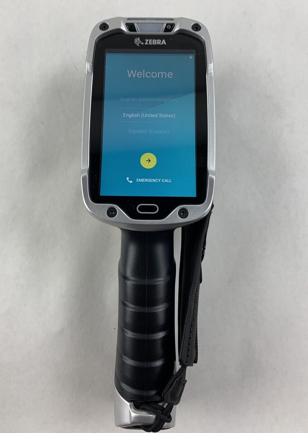 Zebra TC8000 Handheld PC Barcode Scanner Tested w/ Battery, Cradle, Power Supply