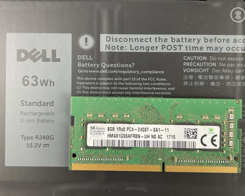 Dell Latitude 5520 15.6" i5-1135G7 2.40 GHz 8 GB RAM No SSD/OS/AC - Worn Keys