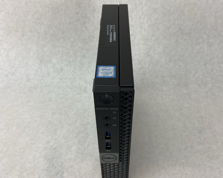 Dell Optiplex 3046 MFF Intel Core i5-6500T 2.5GHz 8GB RAM No AC/HDD/OS