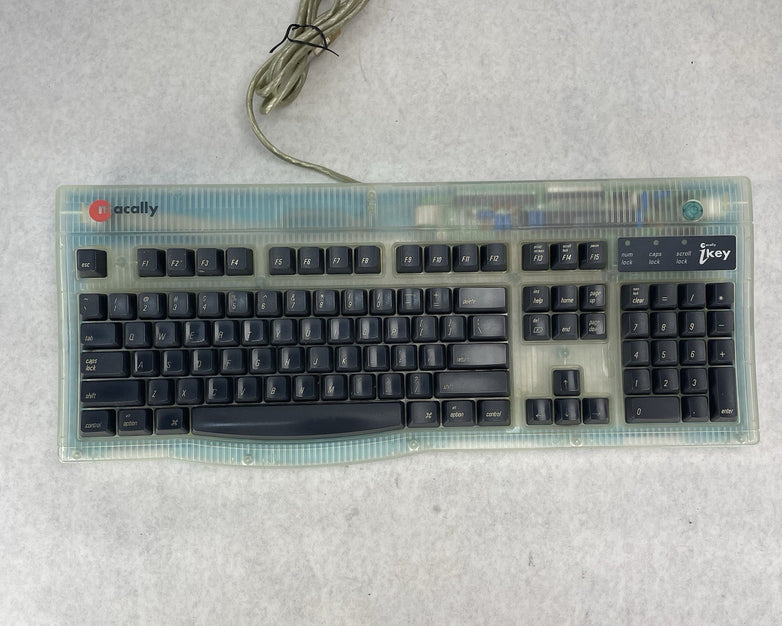 Macally iKey Wired USB Keyboard