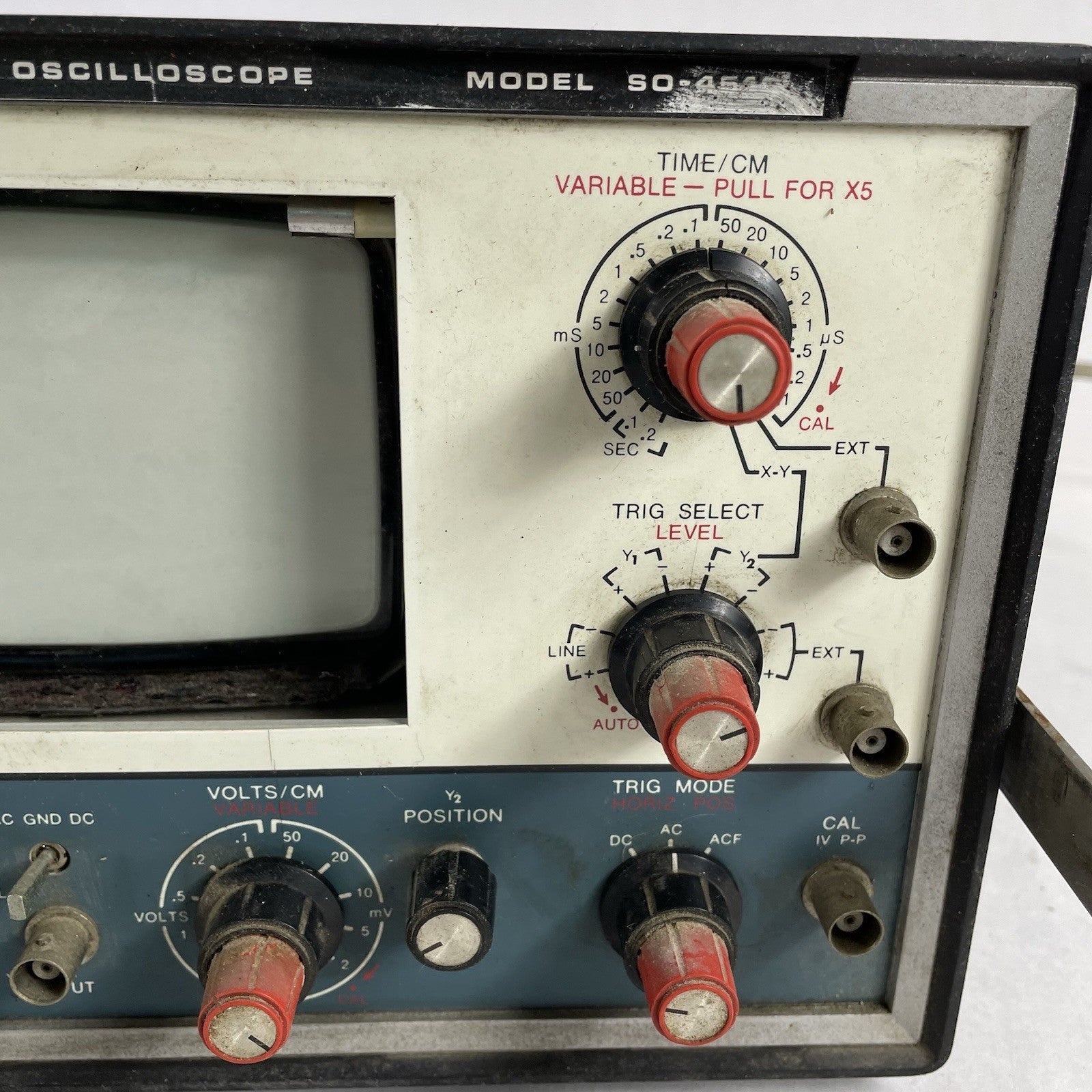 Heathkit Dual Trac Oscilloscope Model IO-4510 Untested
