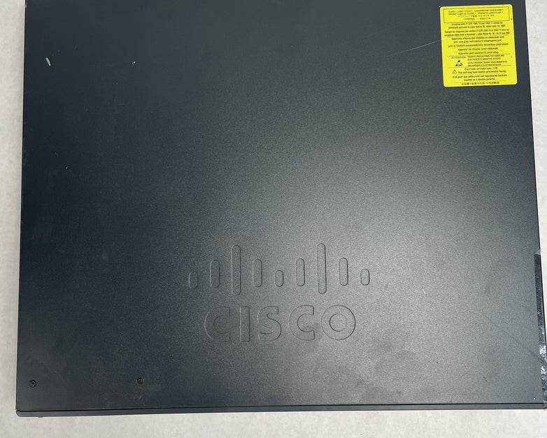 Cisco WS-C2960X-48FPS-L  V07 48 port GIG POE+ Switch Tested & Reset No Rack Ears