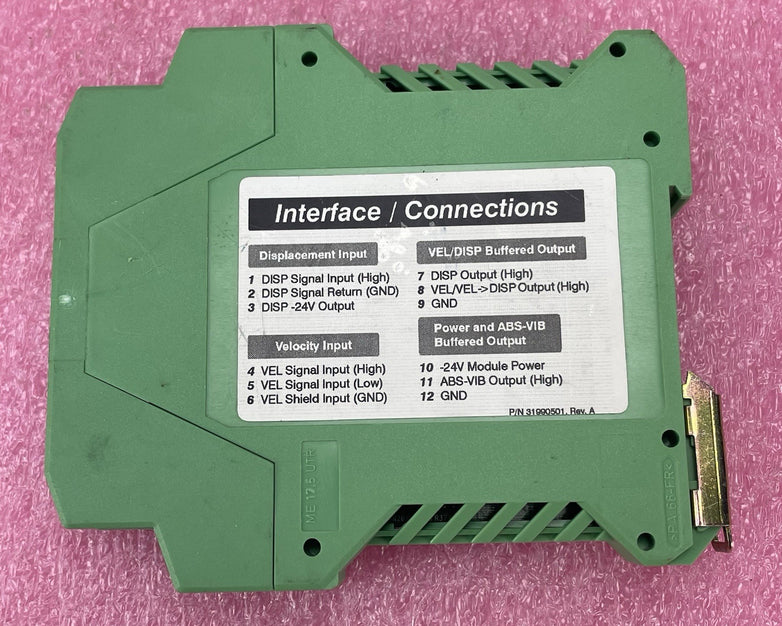 SKF CMSS690 Rev. A Absolute Shaft Vibration Interface Module Untested