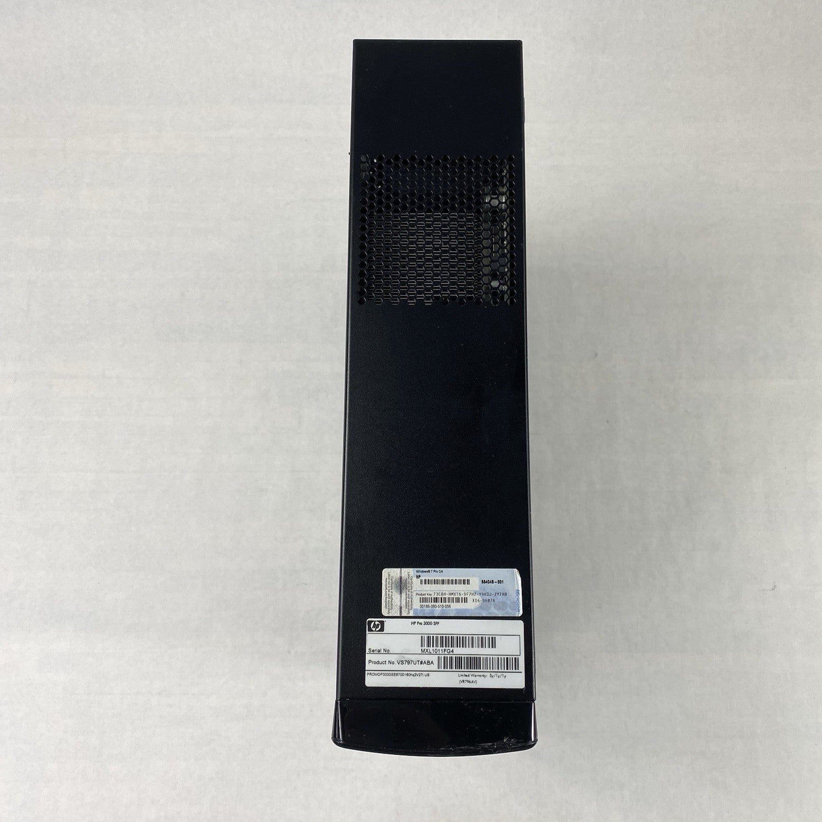 HP Pro 3000 SFF Pentium Dual-Core E6700 3.2GHz 2GB RAM No HDD No OS