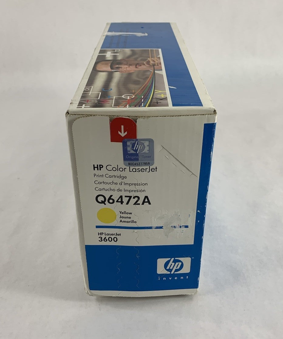 HP Color LaserJet Q6472A Yellow Toner4