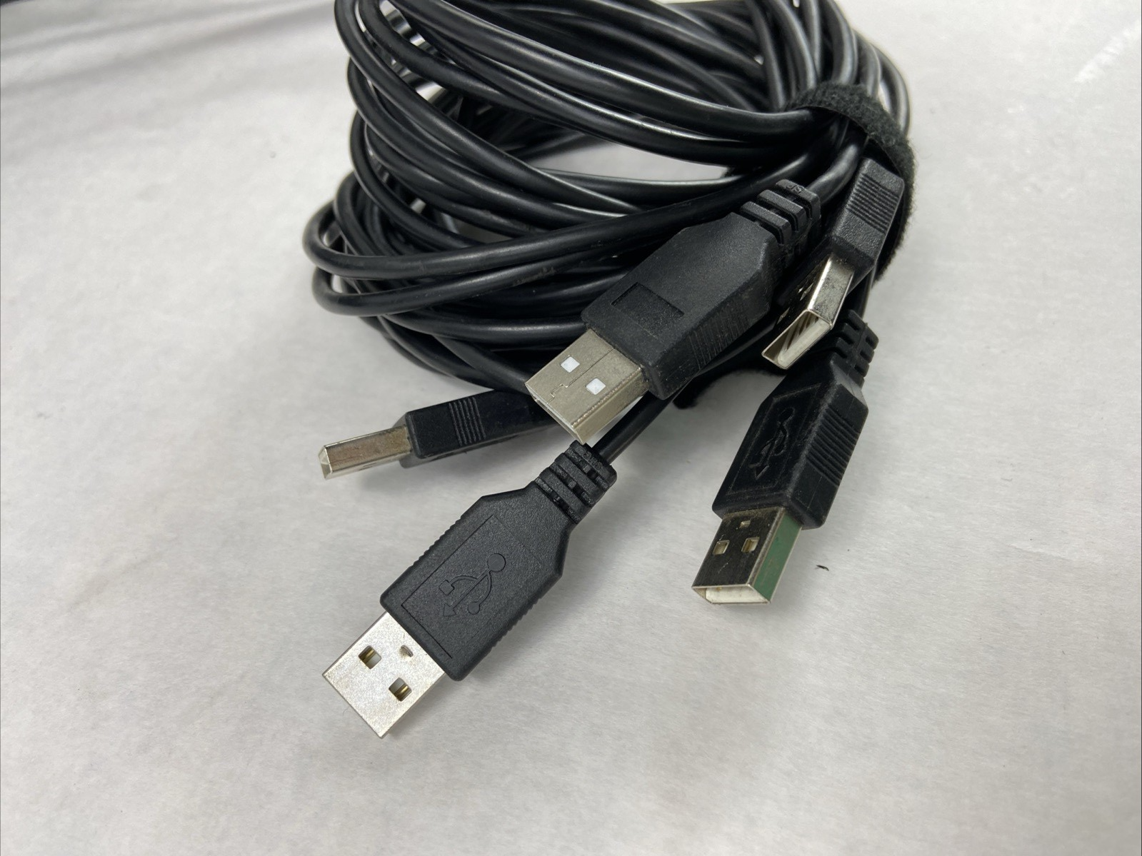 Lot of 5 (Five) Hewlett Packard HP KU-0316 Black/Silver Wired USB