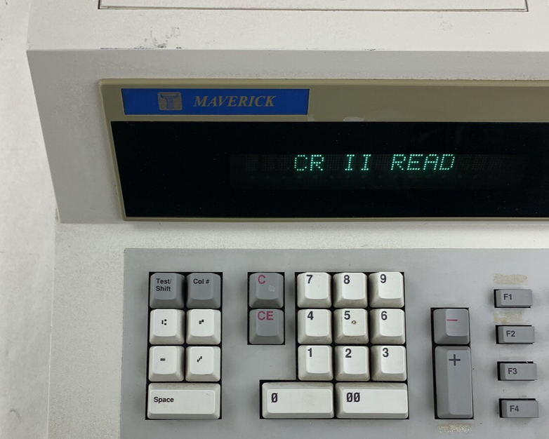 Maverick M210 Check Encoder Tested Needs Ribbon