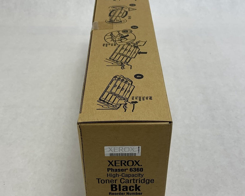 Xerox Phaser 6360 High-Capacity Black Toner Cartridge (Lot of 3)