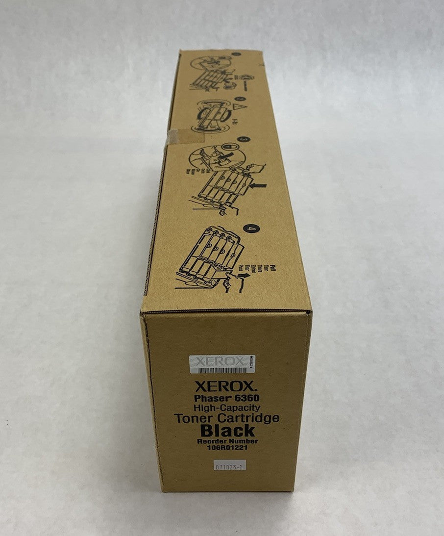 Xerox Phaser 6360 High-Capacity Black Toner Cartridge (Lot of 3)
