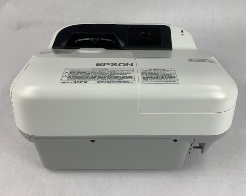 Epson H599A BrightLink 595Wi LCD Lamp Projector 2024 Lamp Hours No Remote