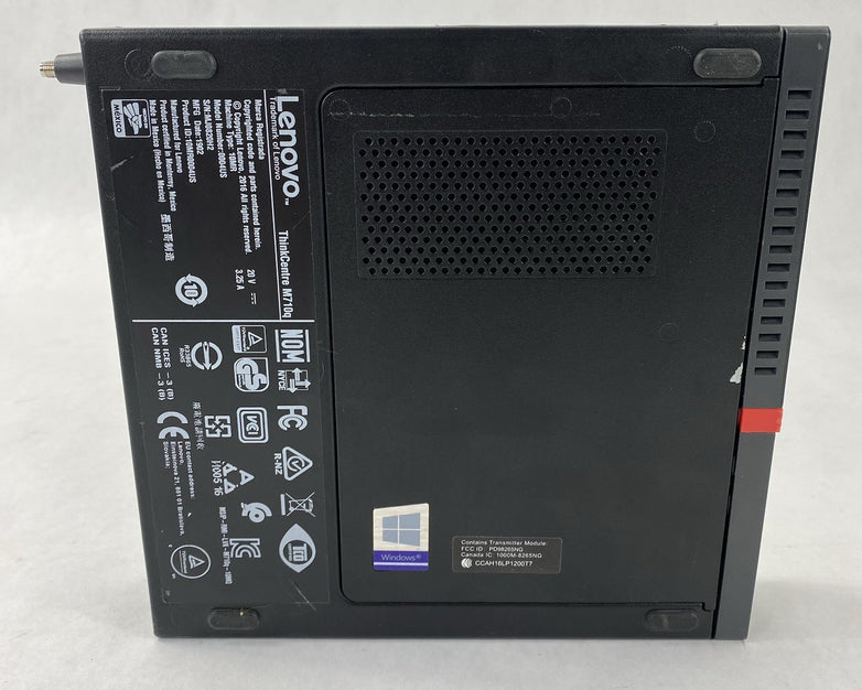 Lenovo ThinkCentre M710q Micro Intel Core i5-7500T 2.7GHz 8GB RAM No HDD/OS/AC