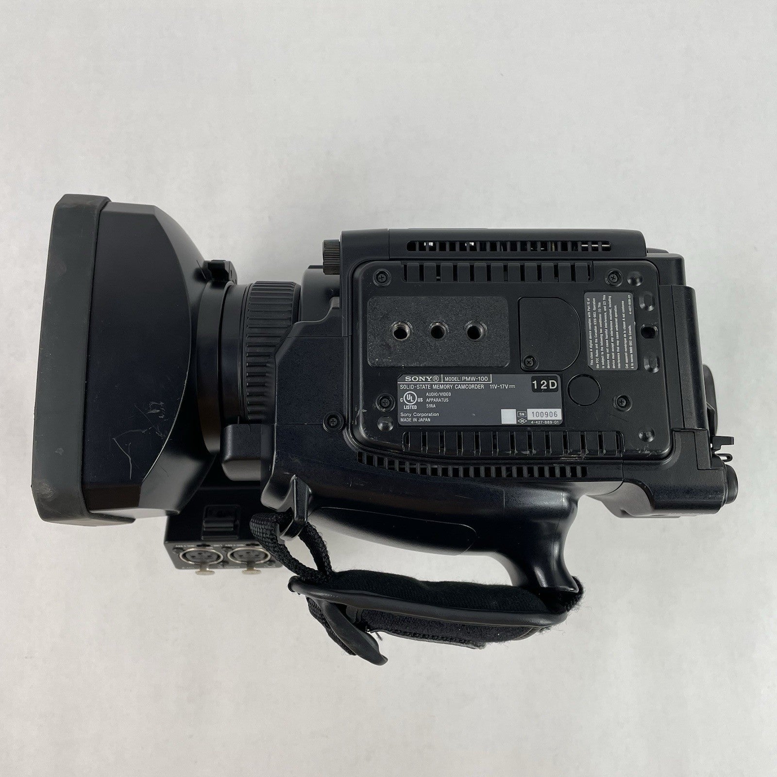 Sony PMW-100 XDCAM HD422 Handheld Camcorder No Battery/AC- Untested Parts/Repair12