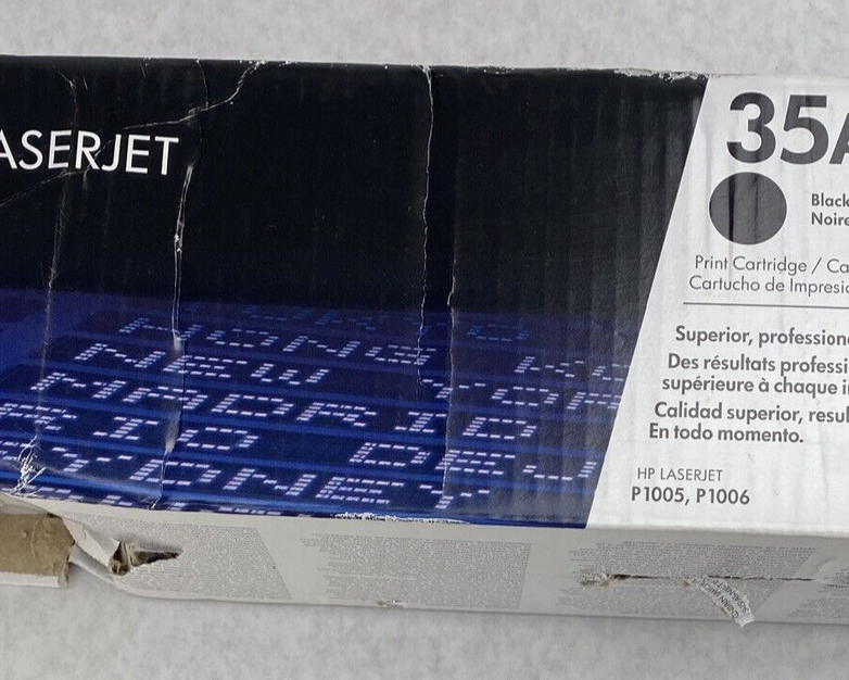 HP CB435A 35A Black Print Cartridge NEW for LaserJet P1005 P1006