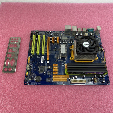 Biostar TF560 A2+ Motherboard AMD Athlon 64 x2 2.21GHz 4GB RAM w/ Shield