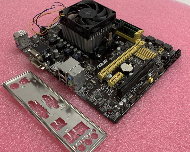 Asus A58M-E Motherboard AMD A10-5800K 3.8GHz 8GB RAM w/ Shield