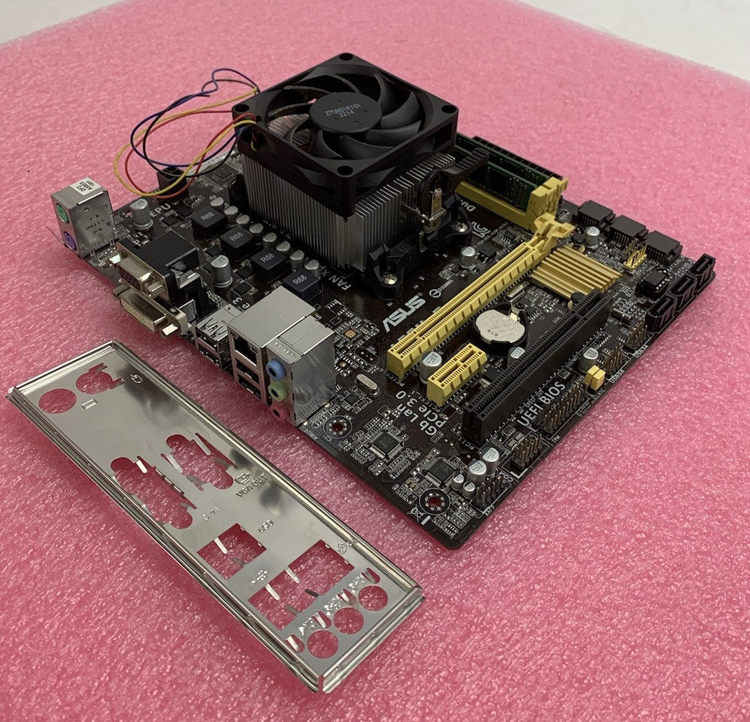 Asus A58M-E Motherboard AMD A10-5800K 3.8GHz 8GB RAM w/ Shield