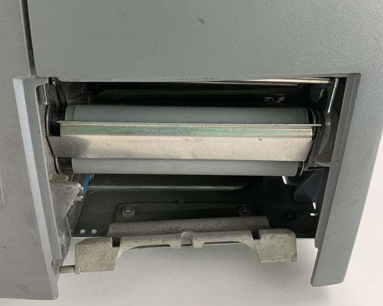 Intermec PM4i 203dpi IPL Thermal Label Printer - Tested Missing Front Door