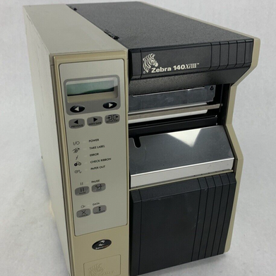 Zebra 140Xi III Label Ribbon and Thermal Printer Broken Window - For Parts