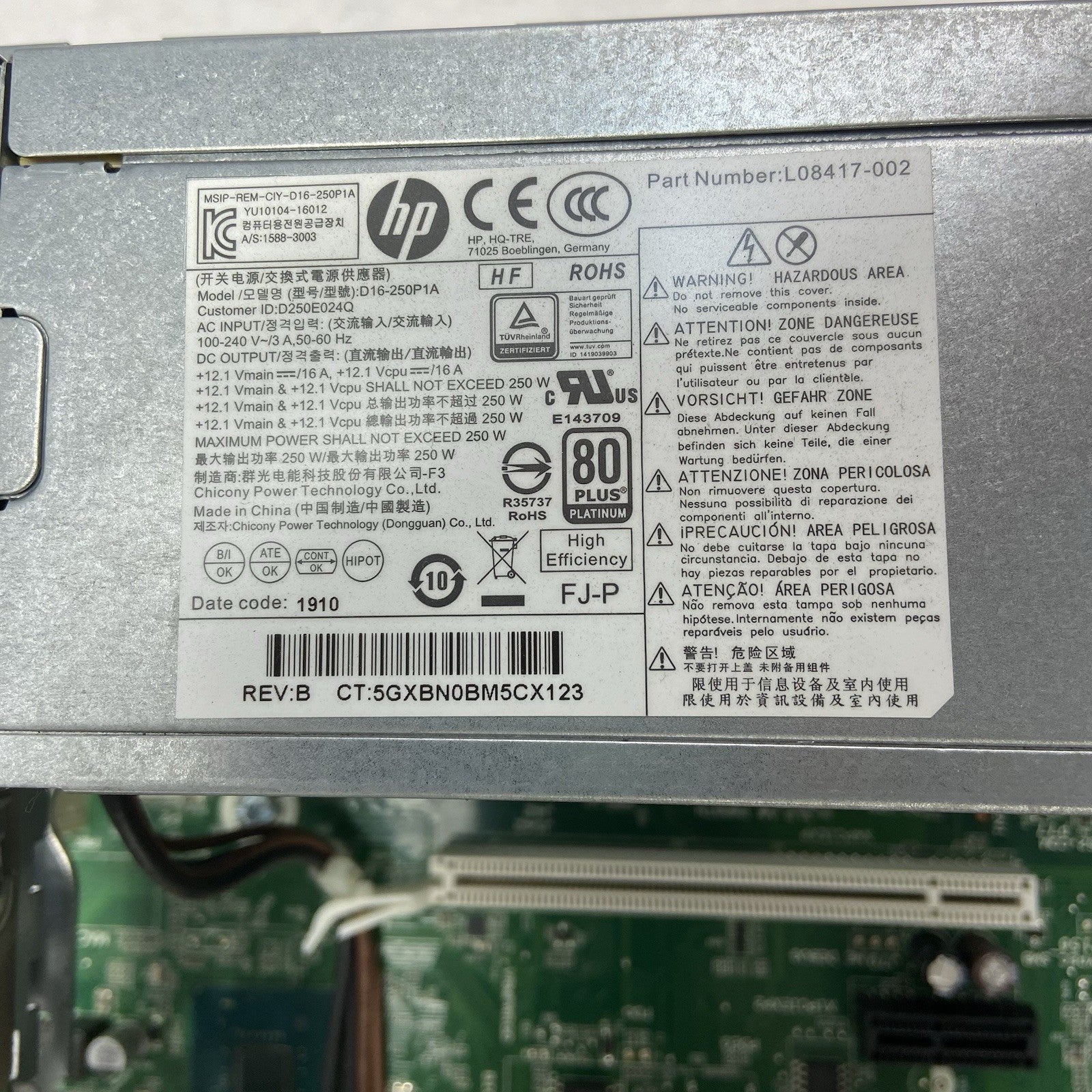 HP EliteDesk 800 G5 SFF Intel Core i5-9500 3GHz 8GB RAM No HDD No OS11