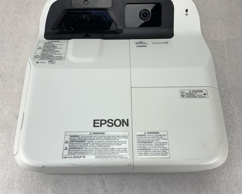 Epson PowerLite 695Wi H740A LCD Lamp Projector 2028 Lamp Hours - No Remote