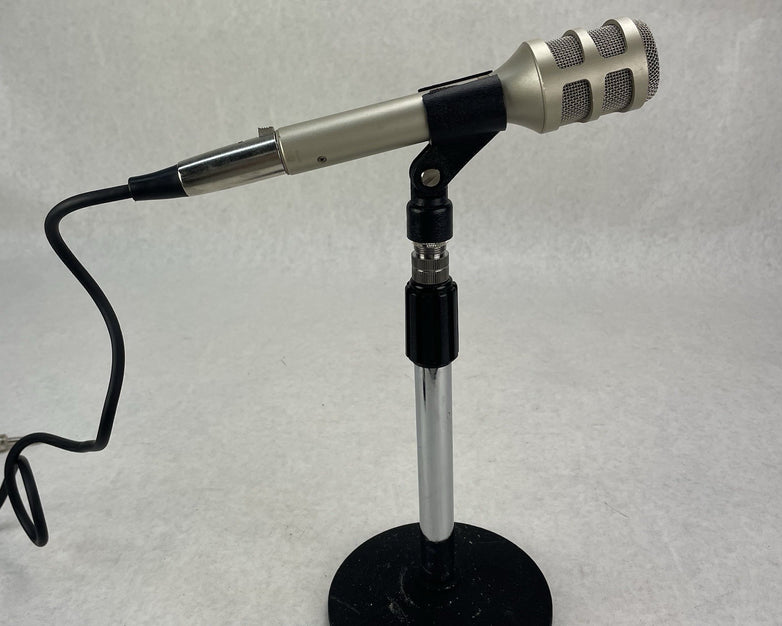 Lanier Dynamic Microphone 250ohm With 3-Pin XLR Connectivity Tested