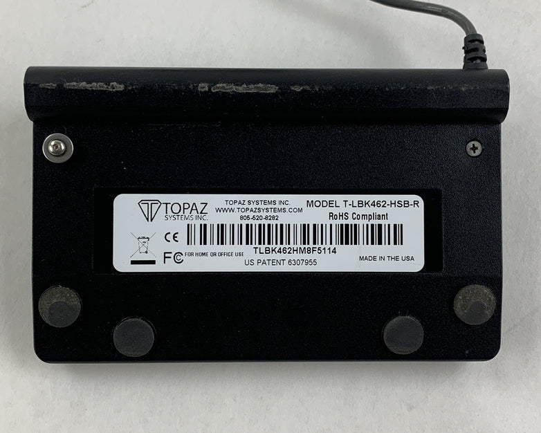 Topaz T-LBK460-HSB-R Siglite LCD BlueTooth Signature Capture Pad No Stylus