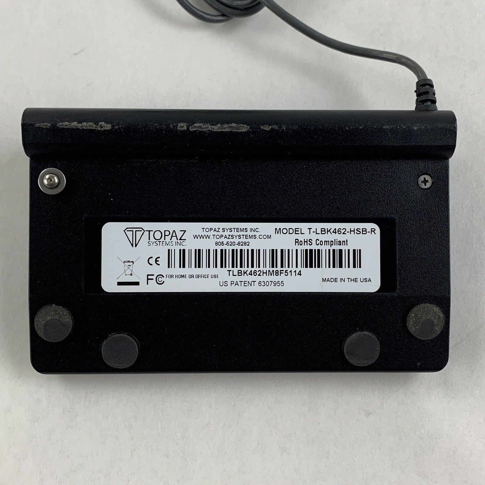 Topaz T-LBK460-HSB-R Siglite LCD BlueTooth Signature Capture Pad No Stylus