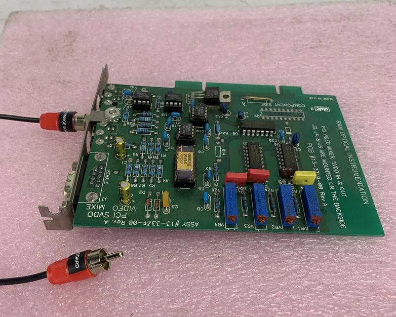 RAM Optical Instrumentation Inc 13-3319-00 PCI Video Mixer