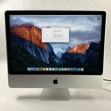 Apple A1225 iMac 24" 2009 2.66 GHz Core 2 Duo 8 GB RAM 640GB HDD macOS 10.11.6