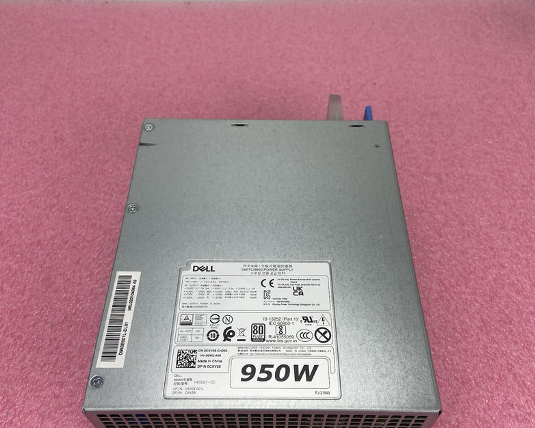 Dell OCXV28 950W Switching Power Supply 80 Plus Gold