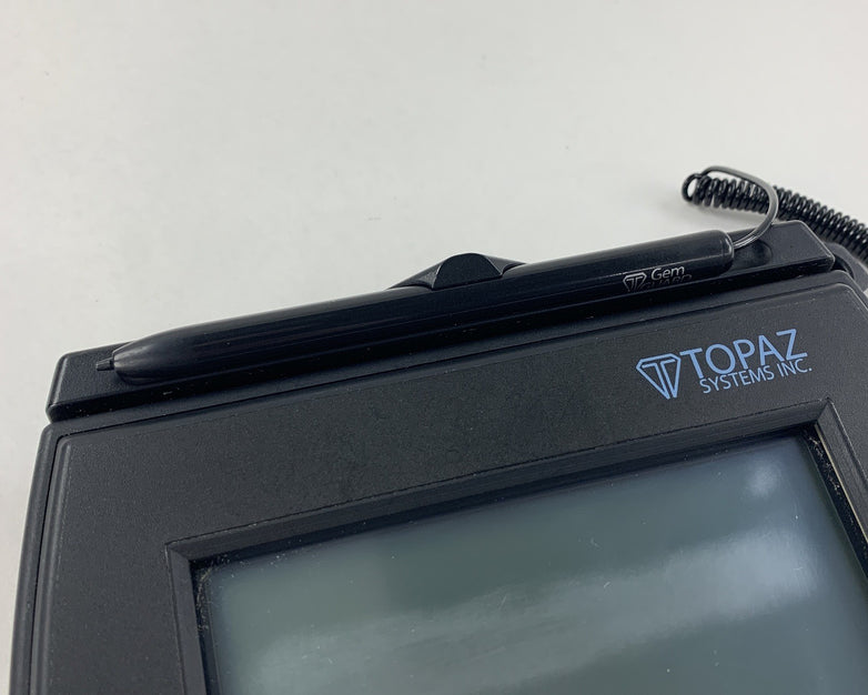 Topaz T-LBK750-BHSB-R Signature Pad Tested w/ Stylus