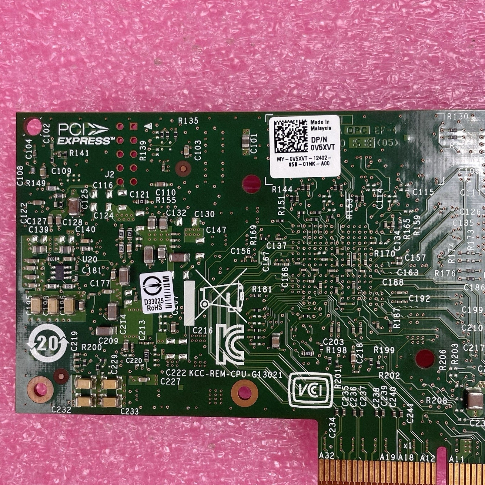 Dell OV5XVT 1GB Interface Card Intel PCIe for PowerEdge