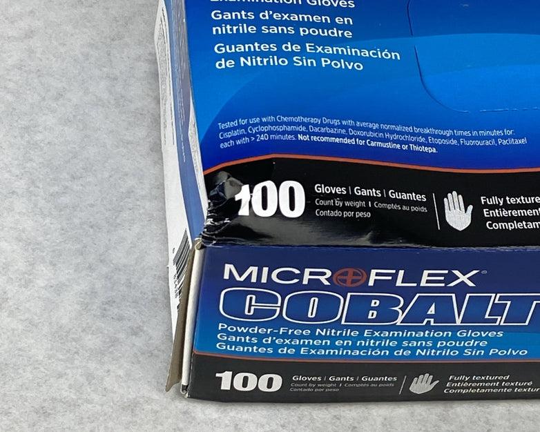 Ansell Cobalt N194 Powder Free Nitrile Examination Gloves Extra Large 1000 Count